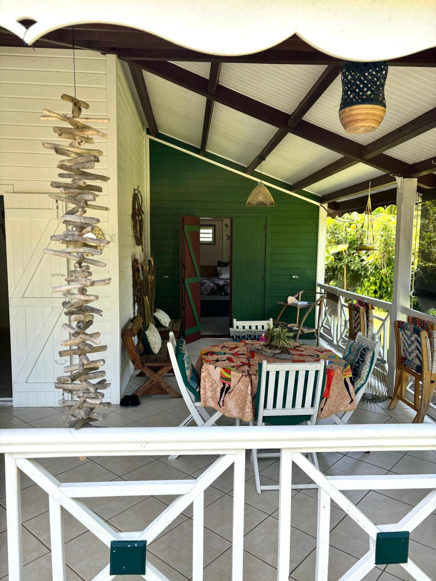 La Maison Creole Du Flamboyant - Proche Des Plages Anse-Bertrand Exterior foto